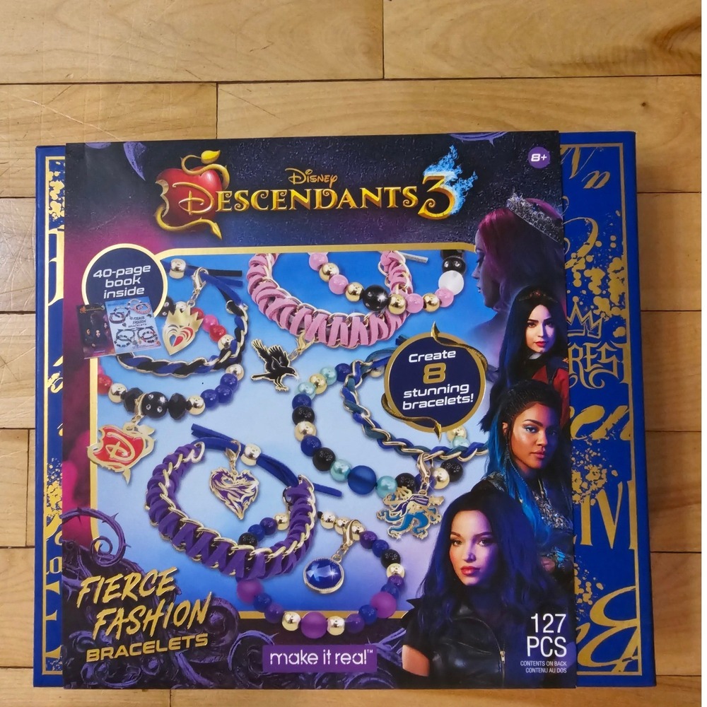 Disney Descendants 3 Fierce Fashion Bracelets Make It Real DIY Jewelry Kit 127pc